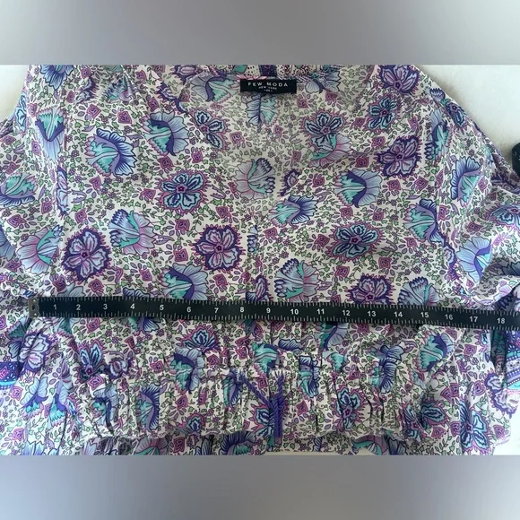 Bohemian Chic Style Floral Maxi Dress Size XS NWOT - Picture 13 of 15